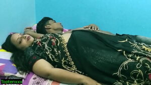 Indian hot stepsister getting fucked by junior at midnight!! Real desi hot sex